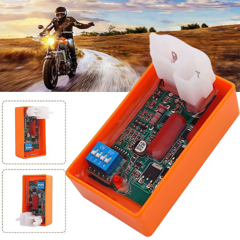 6 pin AC CDI Motorcycle Lgnition Box, High Performance Adjustable Motorcycle,Motorcycle modified CDI with DIP switch CG125 cdi racing CG150 competitive racing Adjustable AC CDI Racing - Image 3